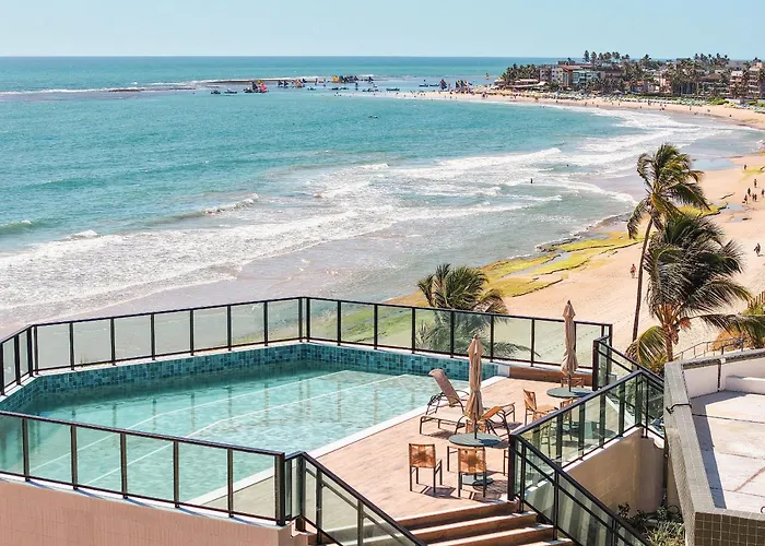 Flat Beira-Mar | Rooftop Experience| Porto De Galinhas | Tkt
